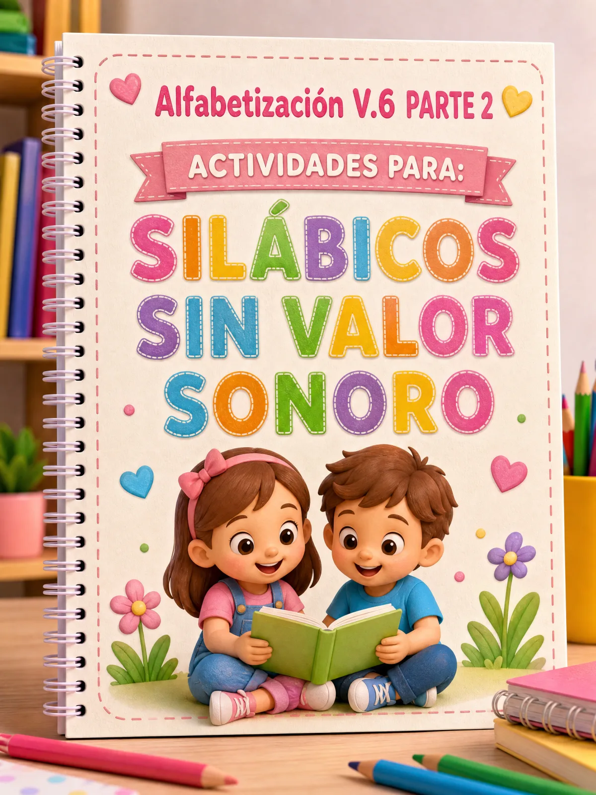 Cuadernillo de sílabas sin valor sonoro